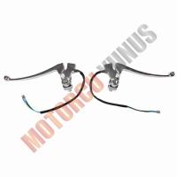 DEBRİYAJ KOLU - ÖN FREN KOLU VE KÜTÜKLERİ KOMPLE NİKEL [TAKIM] [LG] CG