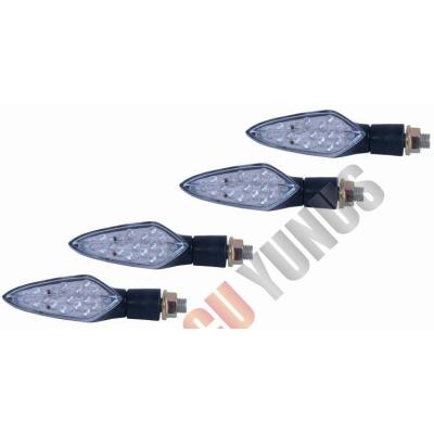 LED SİNYAL SİYAH [SARI IŞIK] [TAKIM]  CG