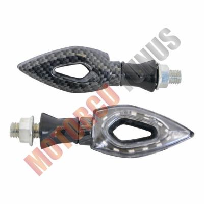 WKT-TL-02 SİNYAL SARI IŞIK - KAYAN LED [TAKIM] KARBON